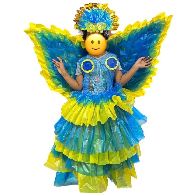 Kostum Baju Daur Ulang Anak Perempuan Karnaval Bisa Request