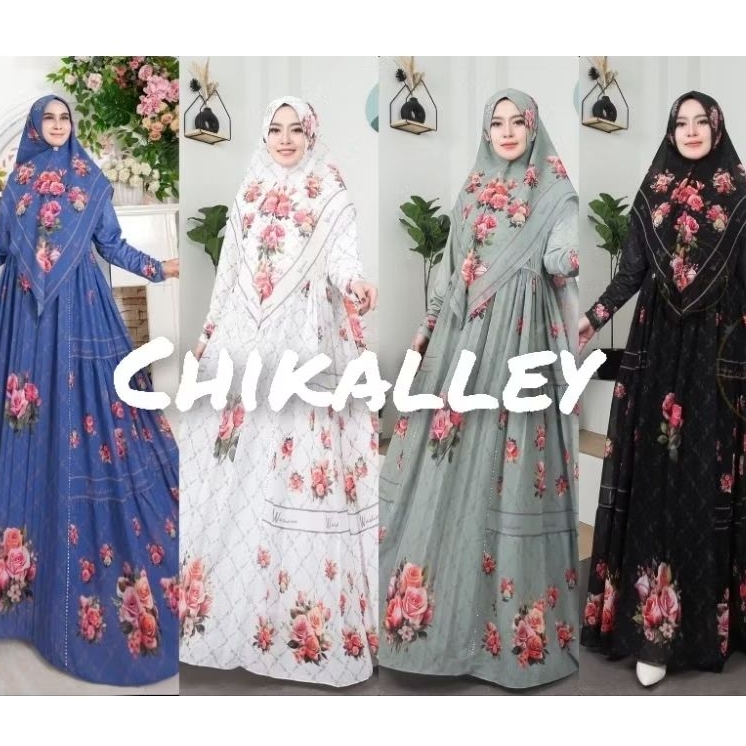 WARDIANA 2 GAMIS PRINTING WANITA MUSLIMAH