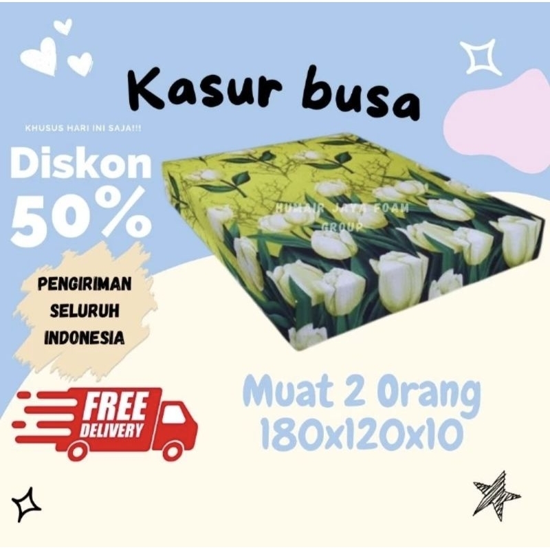 KASUR BUSA D24 CUKUP 2 ORANG DEWASA