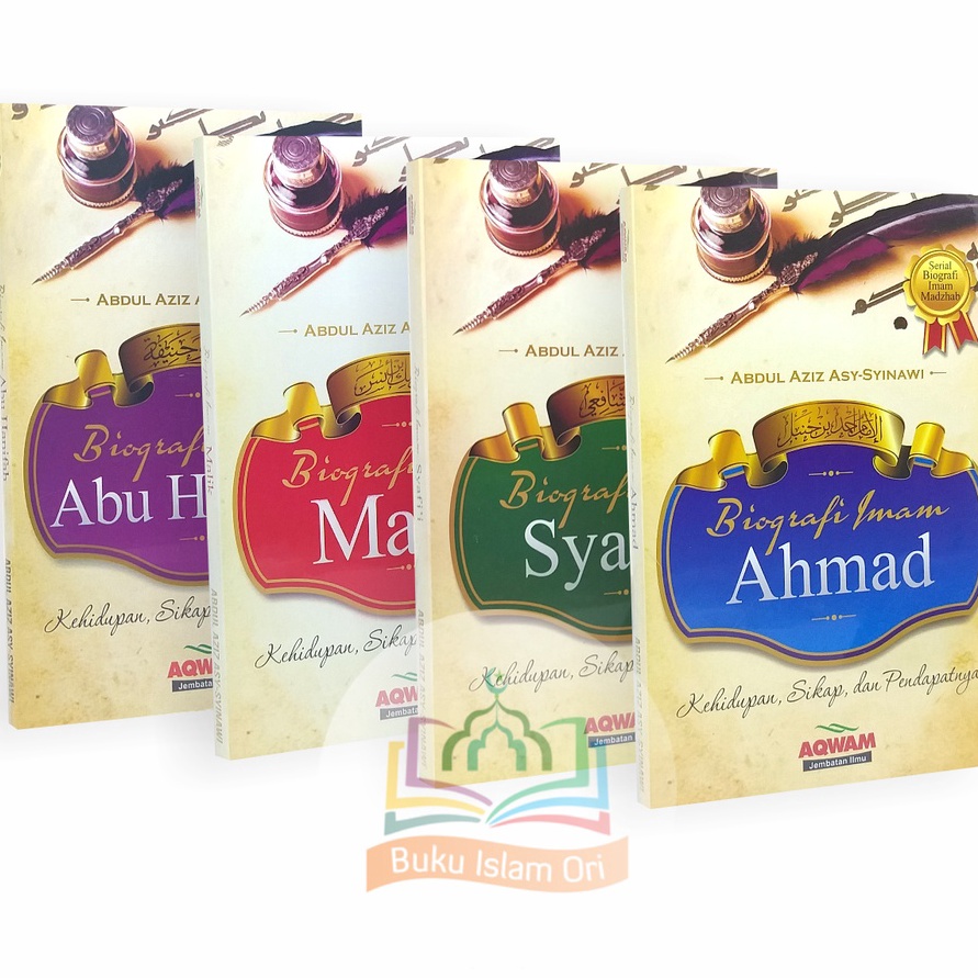 FG2 4 Buku Serial Biografi Imam Madzhab  Empat Imam Madzhab  AQWAM