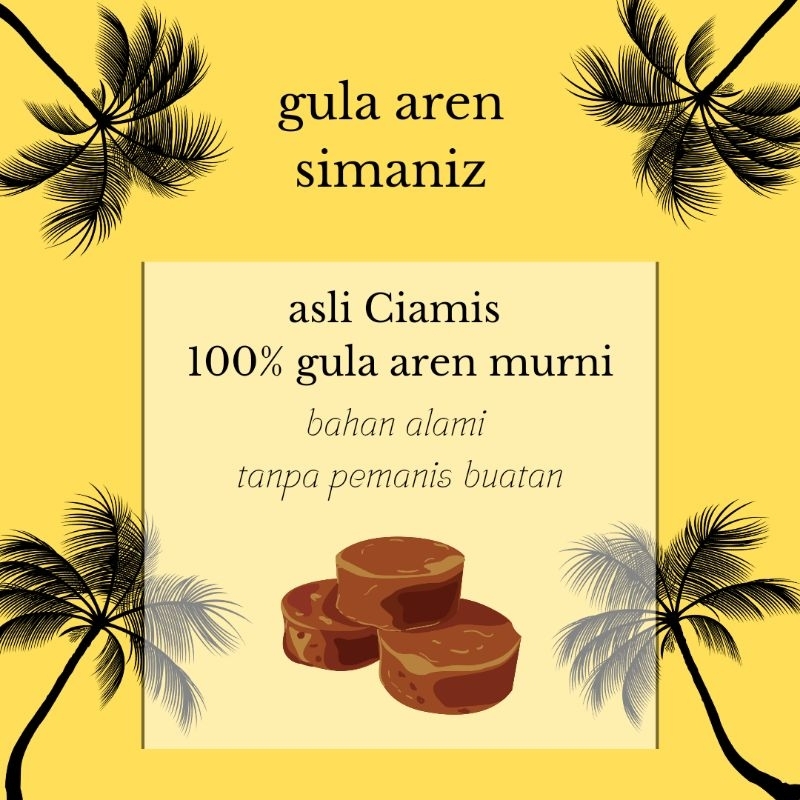 

Gula aren/padat/serbuk/ asli 100% dari ciamis