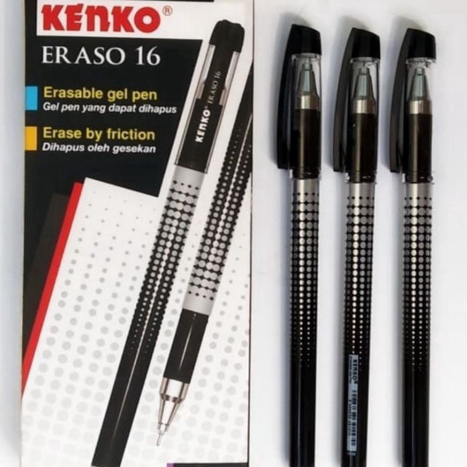 

FG2 Pulpen gel Hapus Kenko Eraso 165mm 1pak12pcs