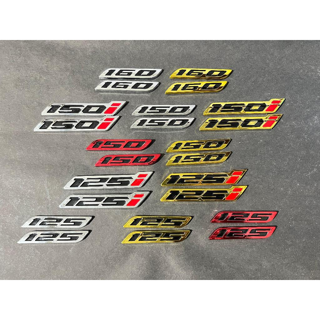 Emblem Cc Motor Honda Universal Vario scoopy Beat Nmax Adv 110 125 125i 150 150i 160 Emblem Vario Em