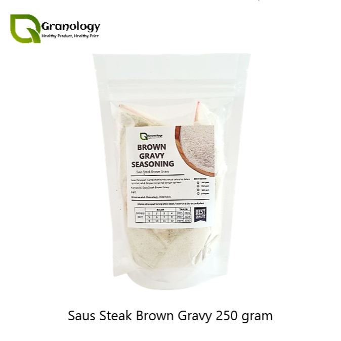 

Saus Steak Brown Gravy Instant / Saus Steak Instant (250 gram)