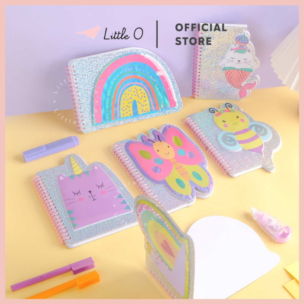 

Gratis Bungkus Kado Notebook 3D Hologram BlinkBlink Notebook BERGARIS Notebook Blank Spiral Diary Gliter A6