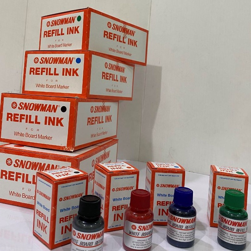 

Langka Refill Spidol Whiteboard Snowman WBI2 Untuk BG12 ABG12