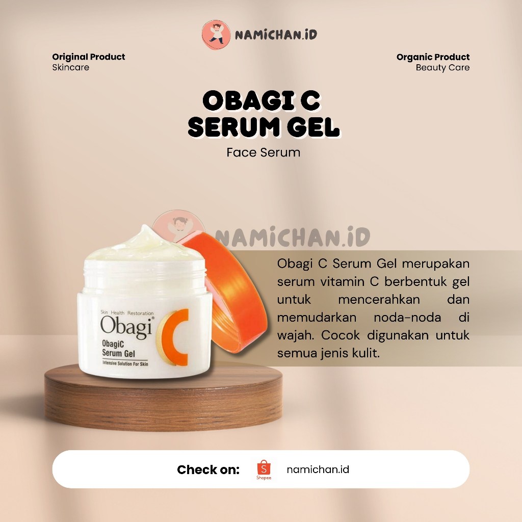[ PO Japan ] Obagi C Serum Gel 80 gr | Obagi Moisturizer | Obagi Original Jepang