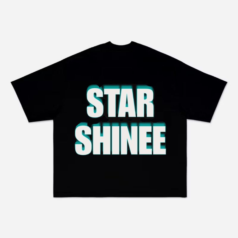 T-SHIRT OVERSIZE Star Shinee