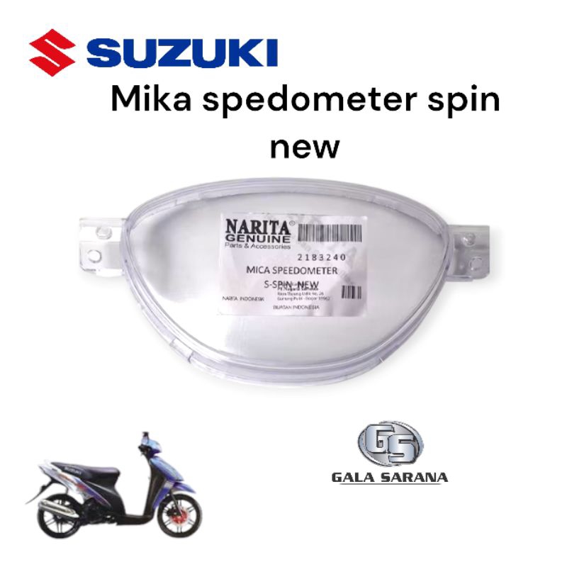 Mika Kaca Kilometer Suzuki spin125 Mica Speedometer Spin New