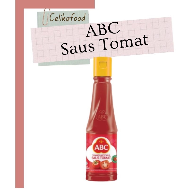 

ABC Saus Tomat 135ml Saos Botol Tomato Sauce