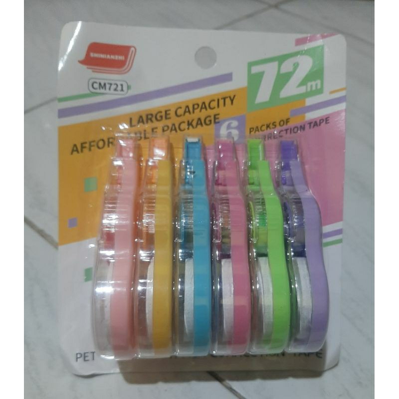 

Tipex kering isi 6 pcs