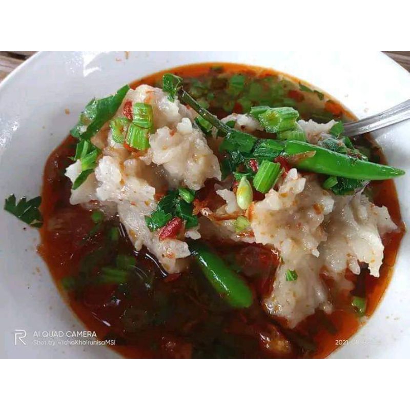 

Bakso ikan tenggiri khas Malingping Non isi Sedang