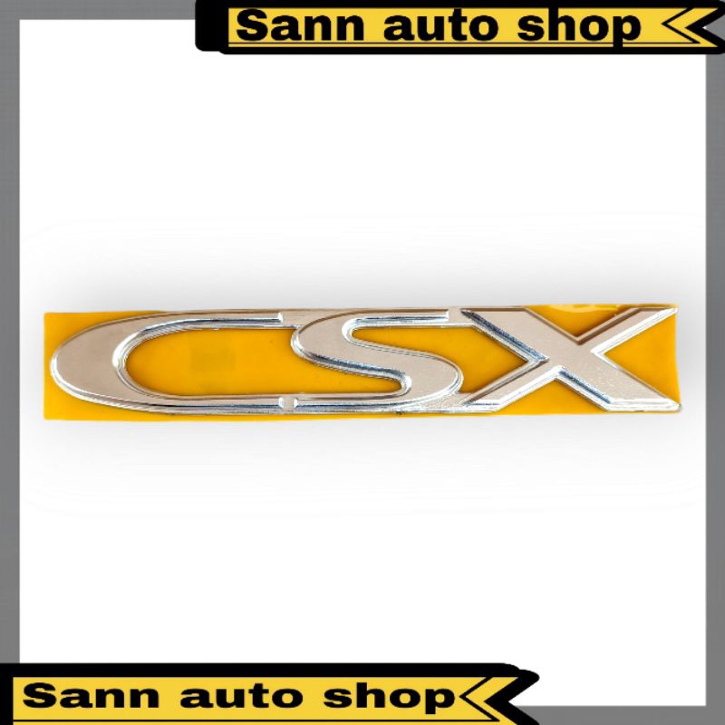 Emblem CSX Original Daihatsu Taruna / Emblem Bagasi Daihatsu Taruna CSX Original