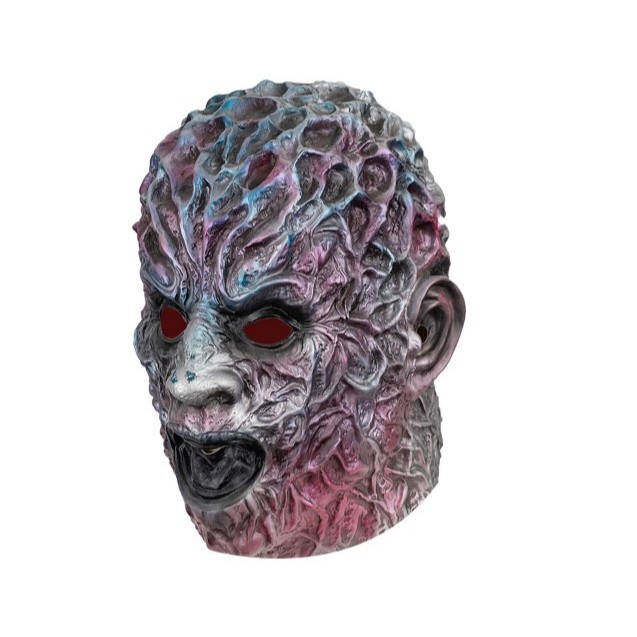 Topeng Cosplay Halloween Topeng ALIEN Topeng Latex Premium SIAP KIRIM