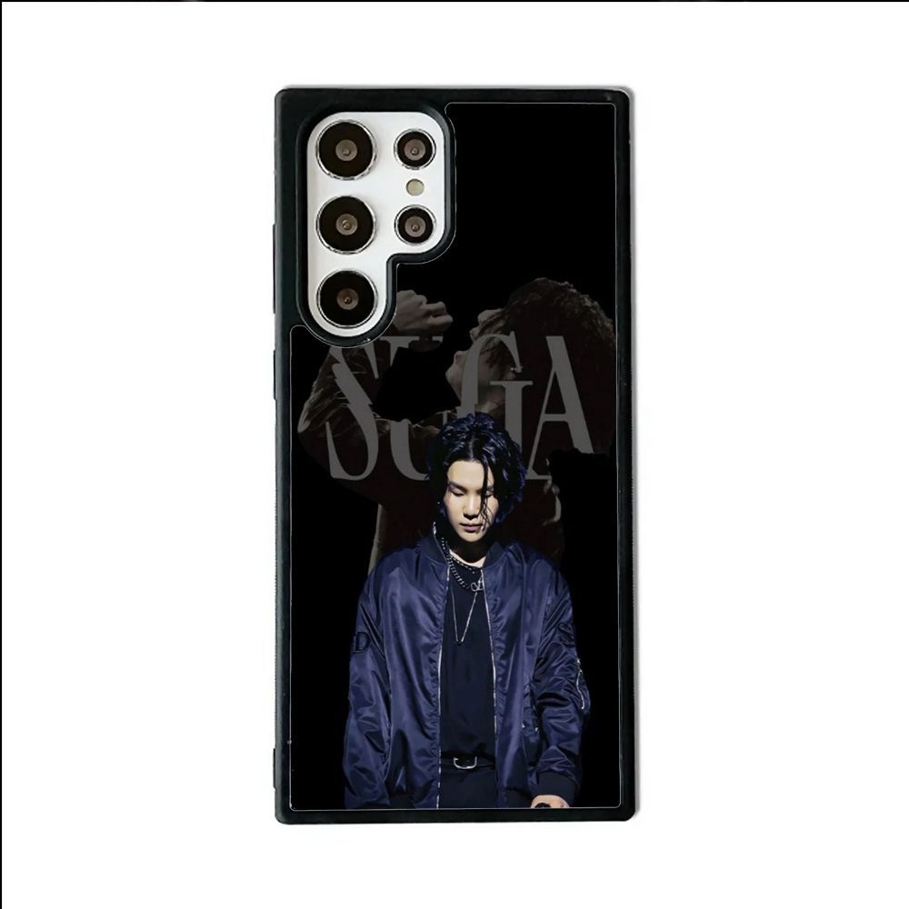 SUGA DDAY Case Samsung S24 S23 S22 S21 S20 FE Ultra Plus A55 A35 A25 A15 5G Casing