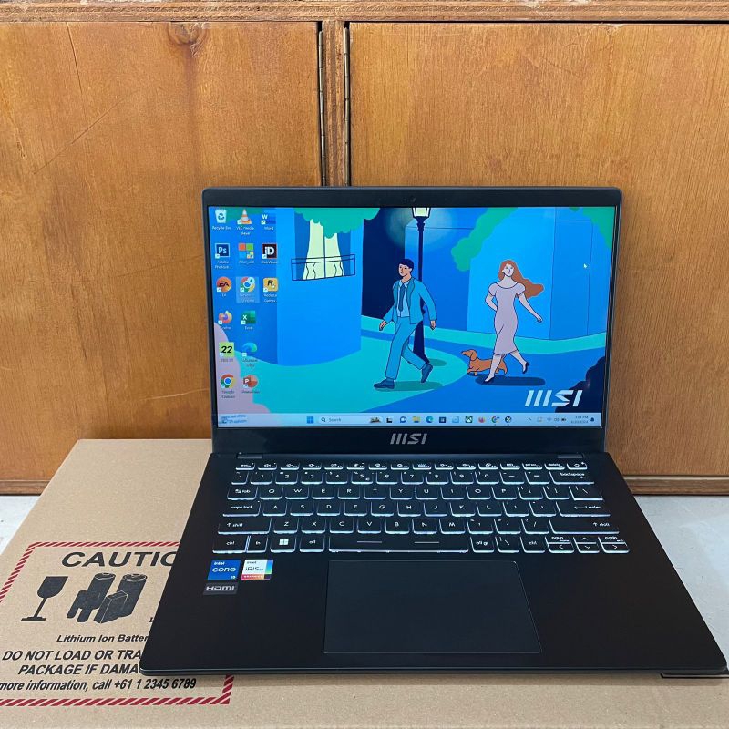 Laptop MSI Modern 14 C11M intel Cor i5 - 1115G7 Gen 11Th Ram 8Gb / SSD 512Gb Intel Iris Xe Graphic K