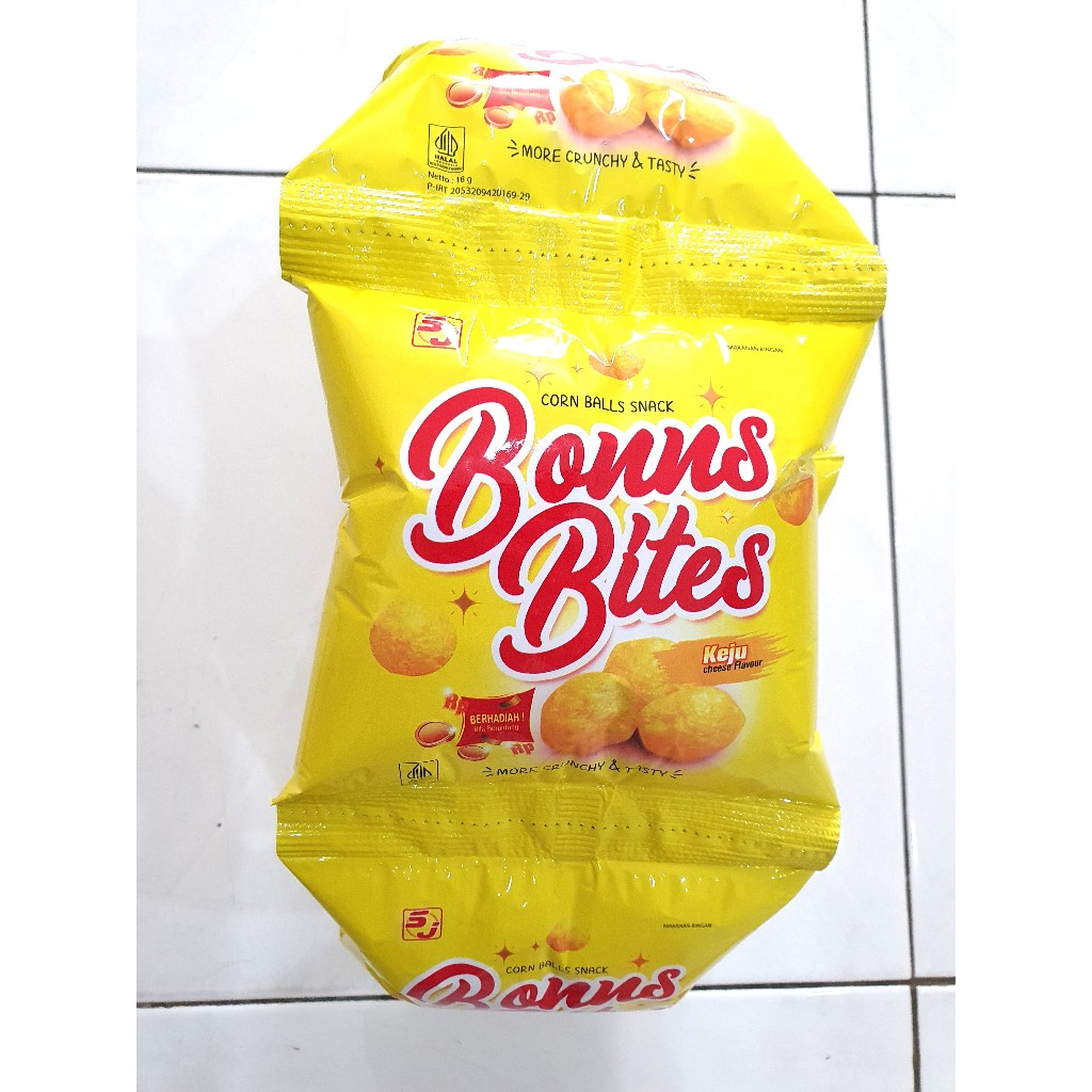 

bGF Chiki Bonus Bites 18 Gr Berhadiah Stok Terbatas - Renceng