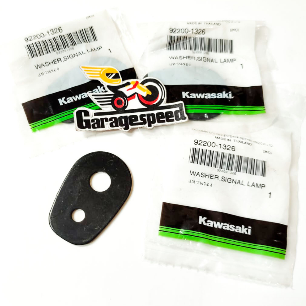 WASHER PLAT BESI LAMPU SEN NINJA 150 R SS DUDUKAN LAMPU ORIGINAL KAWASAKI