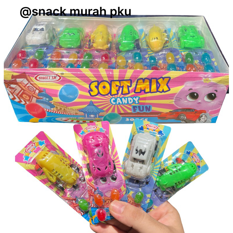 

SOFT MIX CANDY FUN CAR SWEET ME 30pcs @3,5gr - 1002