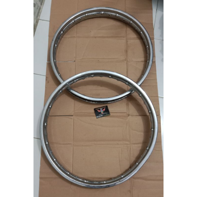 Lingkar Velg DID 18x1.60 Yamaha RX KING 2004 original bulan 07 dan bulan 11.