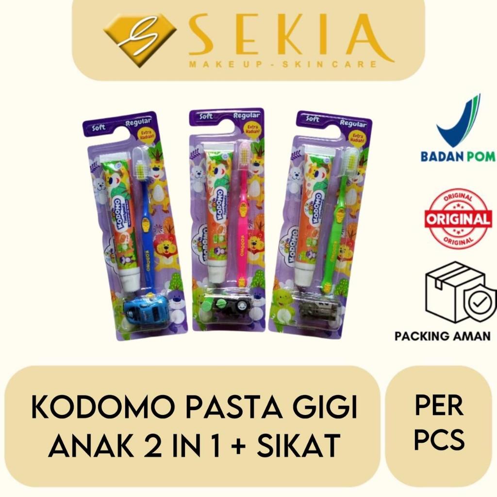 Kodomo Pasta Gigi Anak 2in1 + Sikat / Kodomo Set