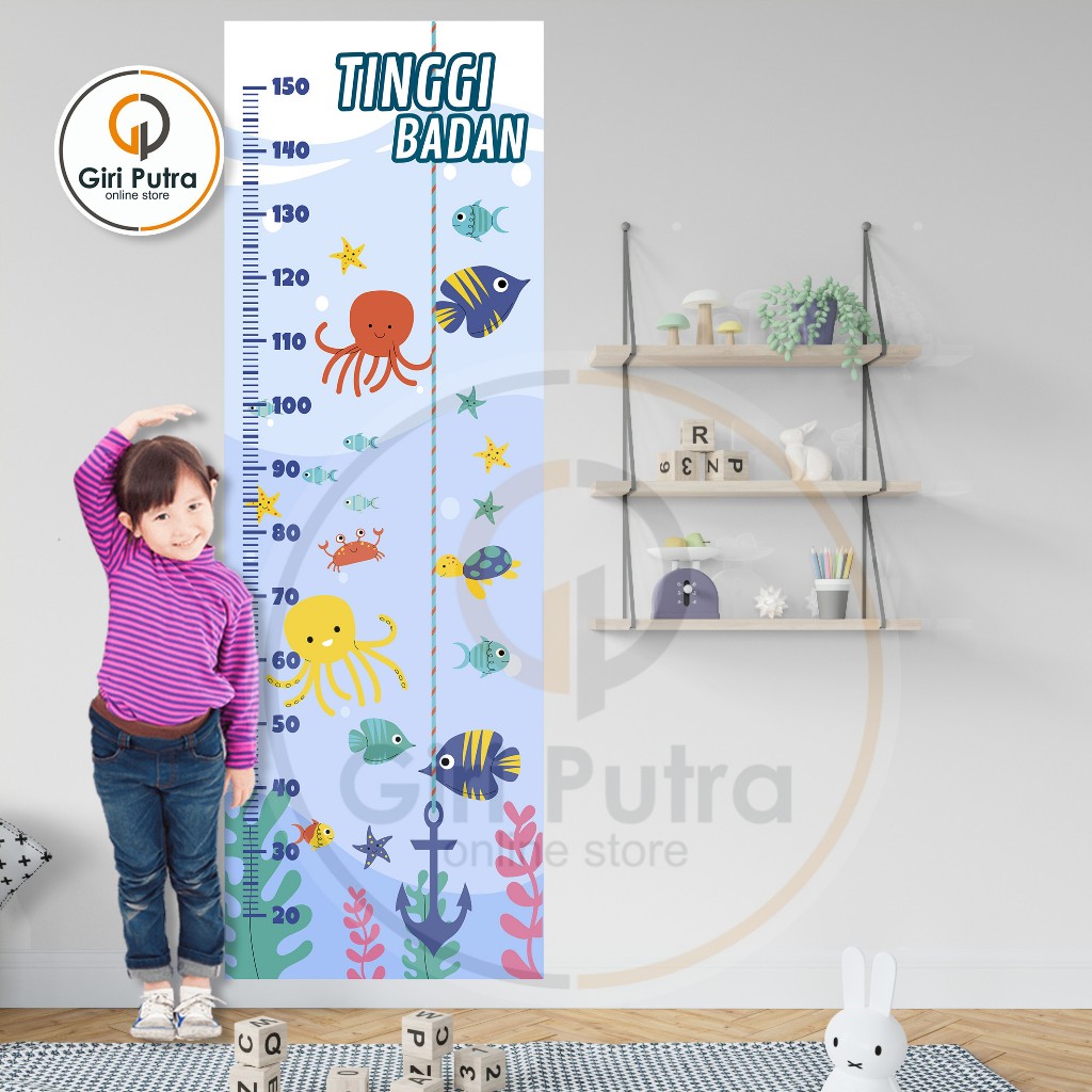 Pengukur Tinggi Badan Anak dan Dewasa