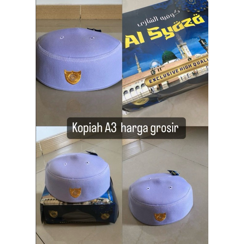 PECI AL SHAZA PECI MALAYSIA A3/KOPIAH MALAYSIA A3/SONGKOK ASLI A3/KOPYAH/KUPIAH A3 ORIGINAL ABDUL KA