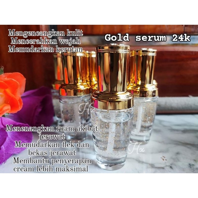 24K GOLDEN SERUM WHITENING FLEK