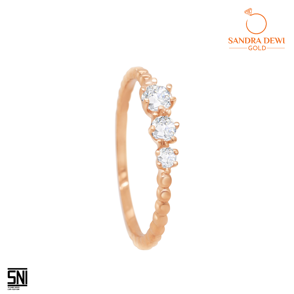 Cincin Sandra Dewi Gold K-Style Shin Collections RI190644