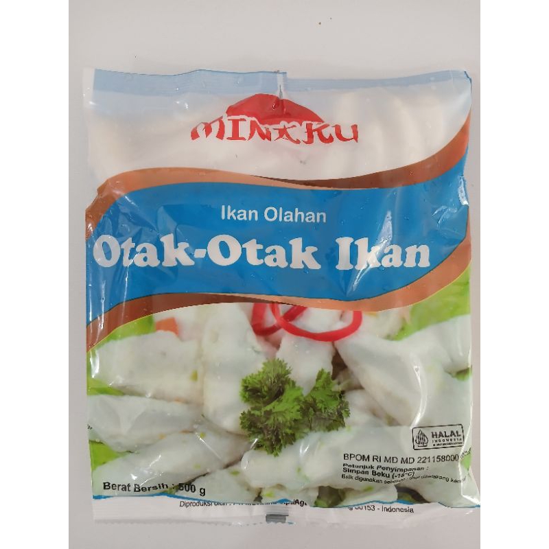 

Minaku otak otak ikan 500g - frozen food