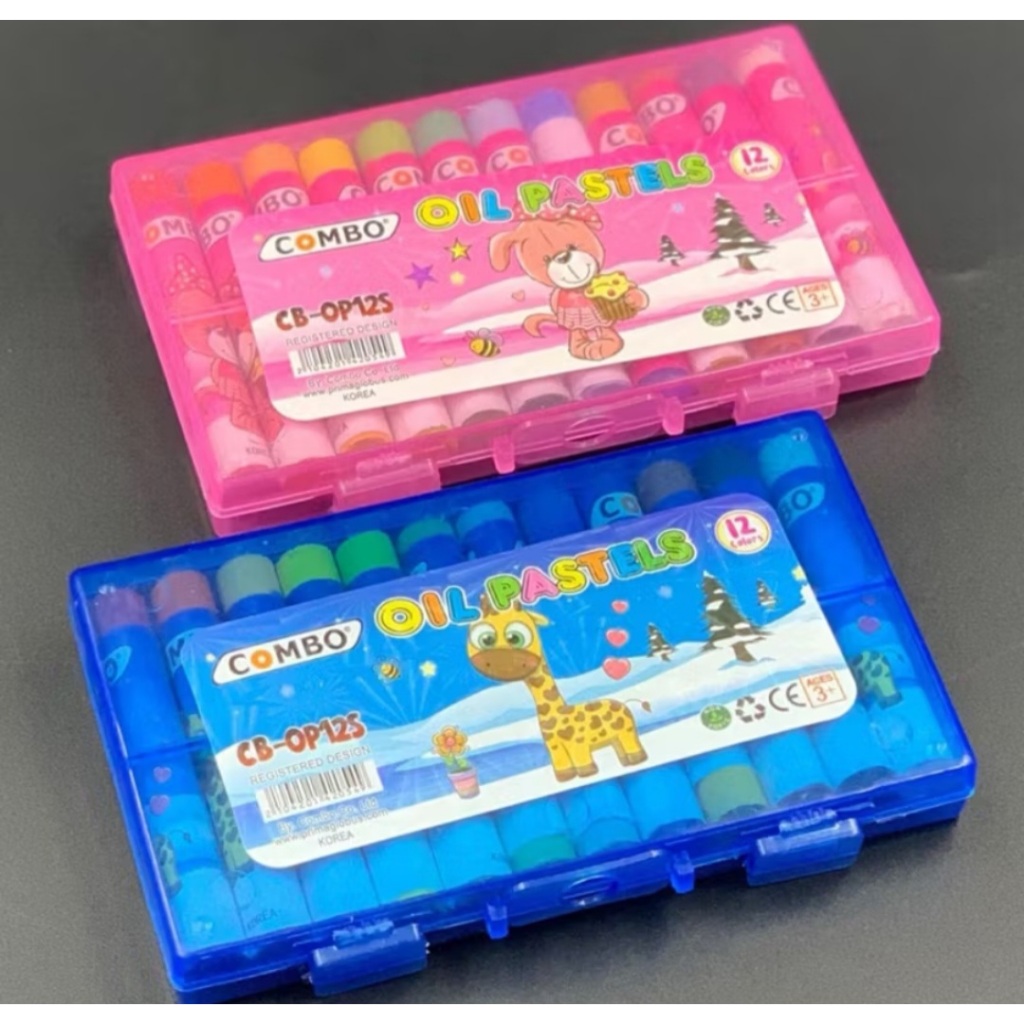 

(acc ptk) Oil Pastel isi 12 warna / Krayon dari Brand terbaik Oil Pastel / Crayon dengan 12 Warna
