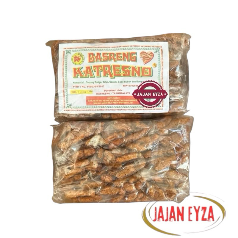 

Lezatoz_Genz Katresno Makaroni Basreng Sosreng Spiral / Mie Lidi Pedas Lidi Asin Mie Biting