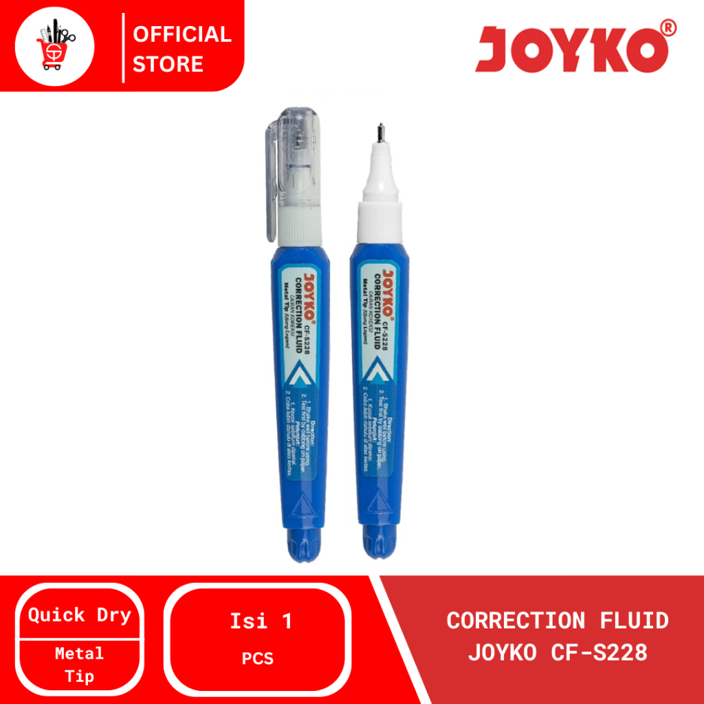 

Stipo | Tip-Ex | Correction Cair Joyko CF-S228 (1 PCS)
