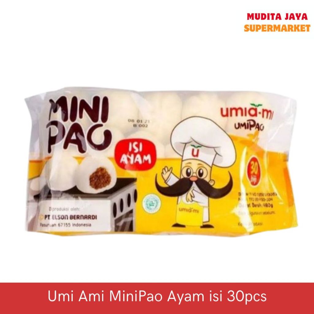 

Umiami Minipao rasa ayam isi 30pcs Medan