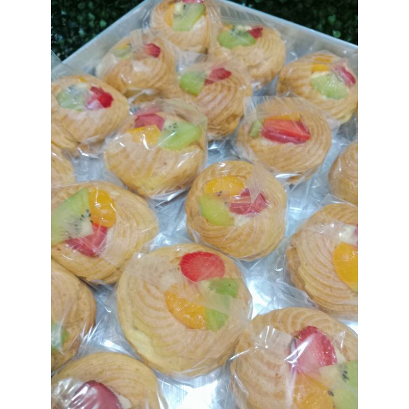 

Kue Soes Buah/sus buah, Sus Vla Vanila