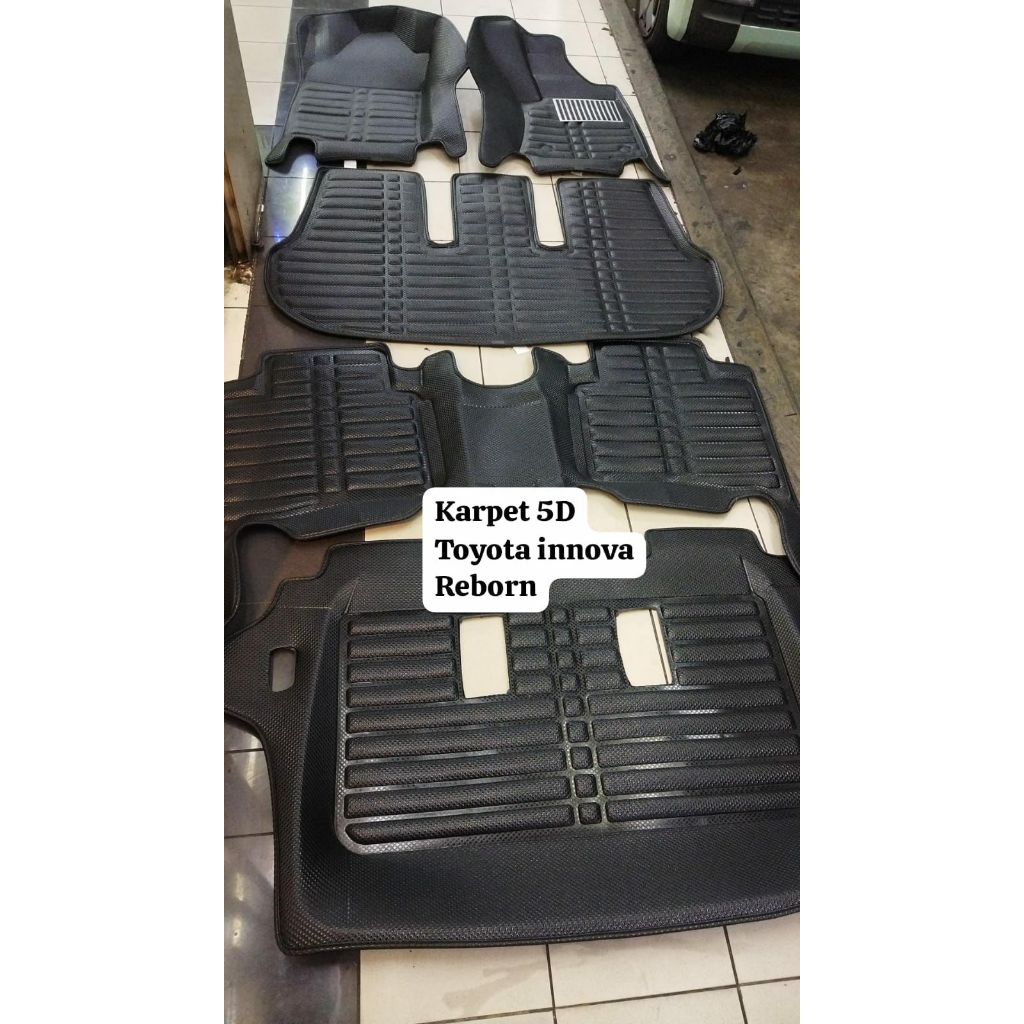KARPET MANGKOK 5D TOYOTA INNOVA REBORN 2016
