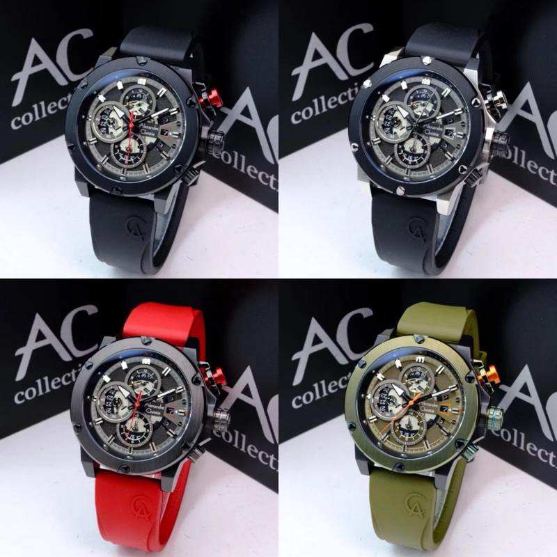 Jam Tangan Pria Alexandre Christie 6491 AC6491 6491MC (ORIGINAL)