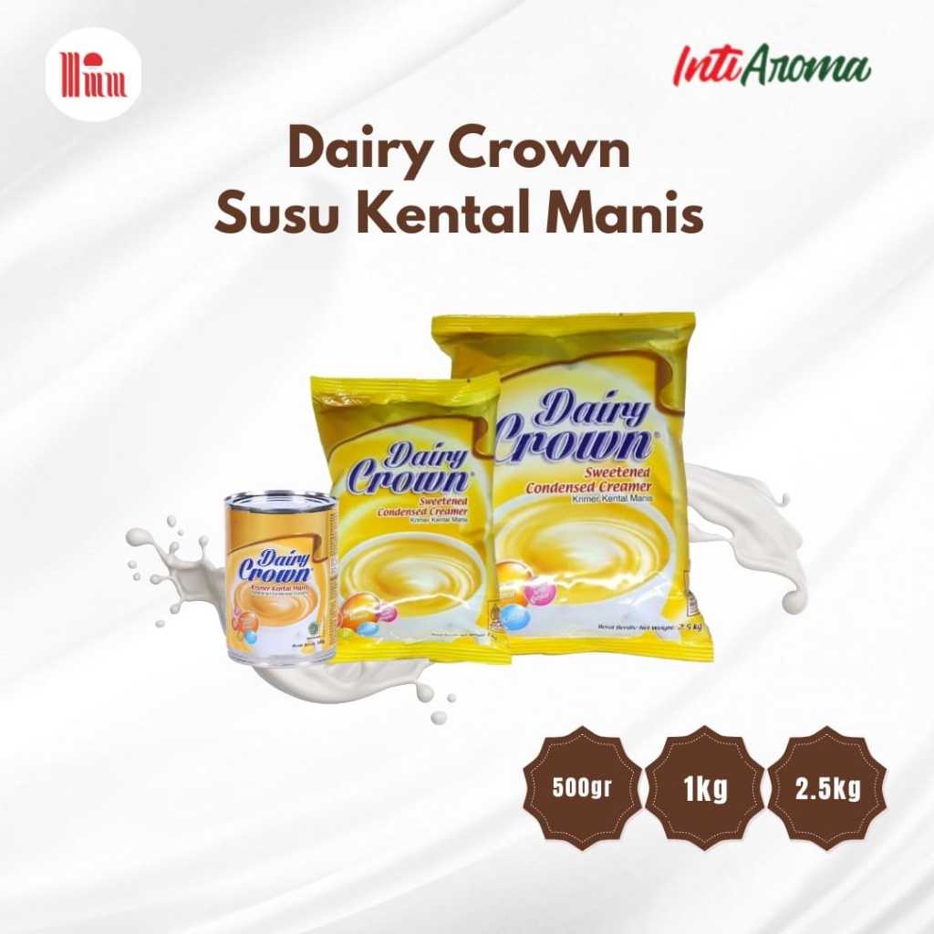 

Susu Krimer Kental Manis Dairy Crown 500 gram 1 kg 2,5 kg