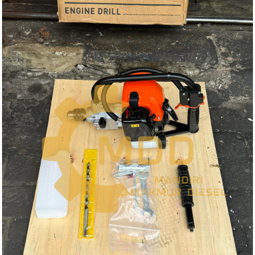 MESIN BOR POHON SAWIT KARET KOPI ENGINE POWER DRILL TASCO TED 320
