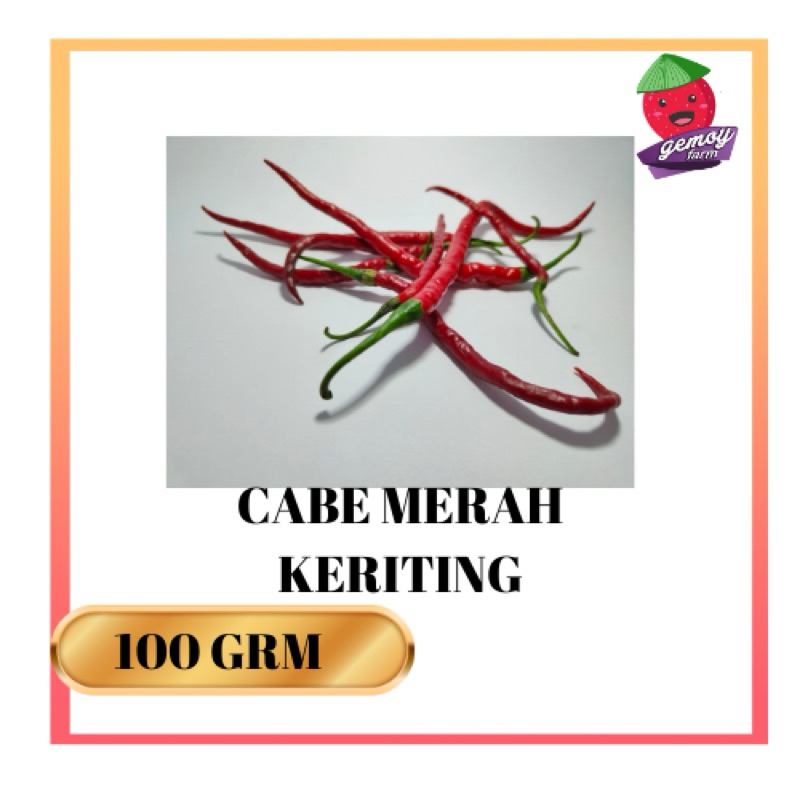 

Cabai Merah Keriting 100 grm