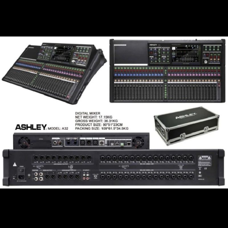 Mixer digital Ashley A32 free koper original
