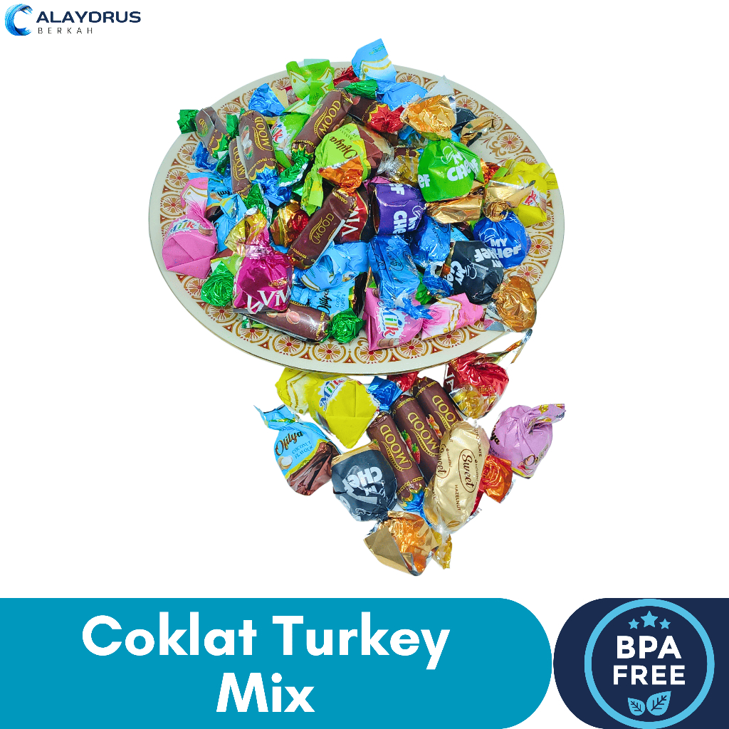 

Coklat Arab Truffle Mix 1Kg Premium Asli Aneka Cokelat Turkey Turki Oleh Oleh Haji dan Umroh