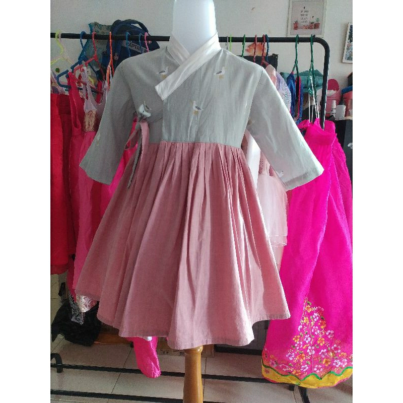hanbook kimono anak|dress etnik anak|dress anak lucu|dress cantik