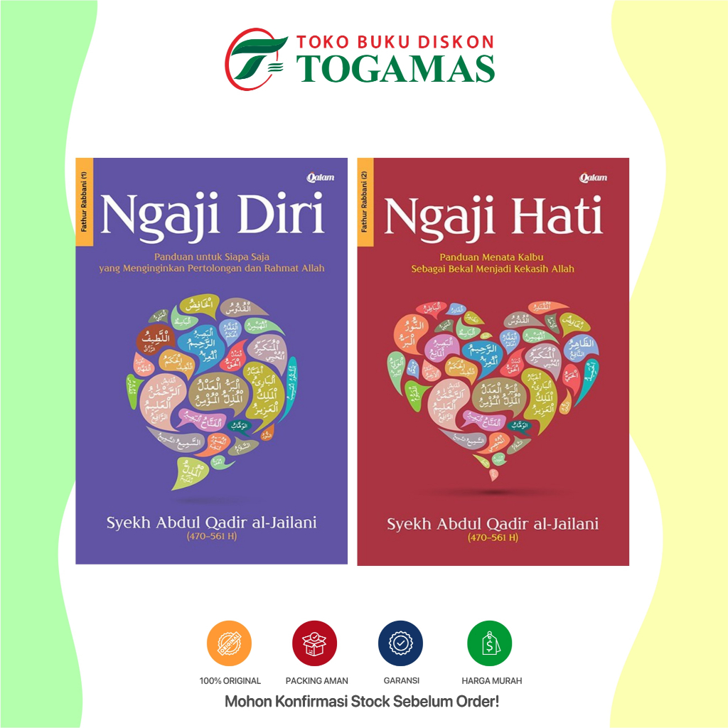 [READY STOCK] Buku Ngaji Diri // Ngaji Hati - Syekh Abdul Qadir Al-Jailani
