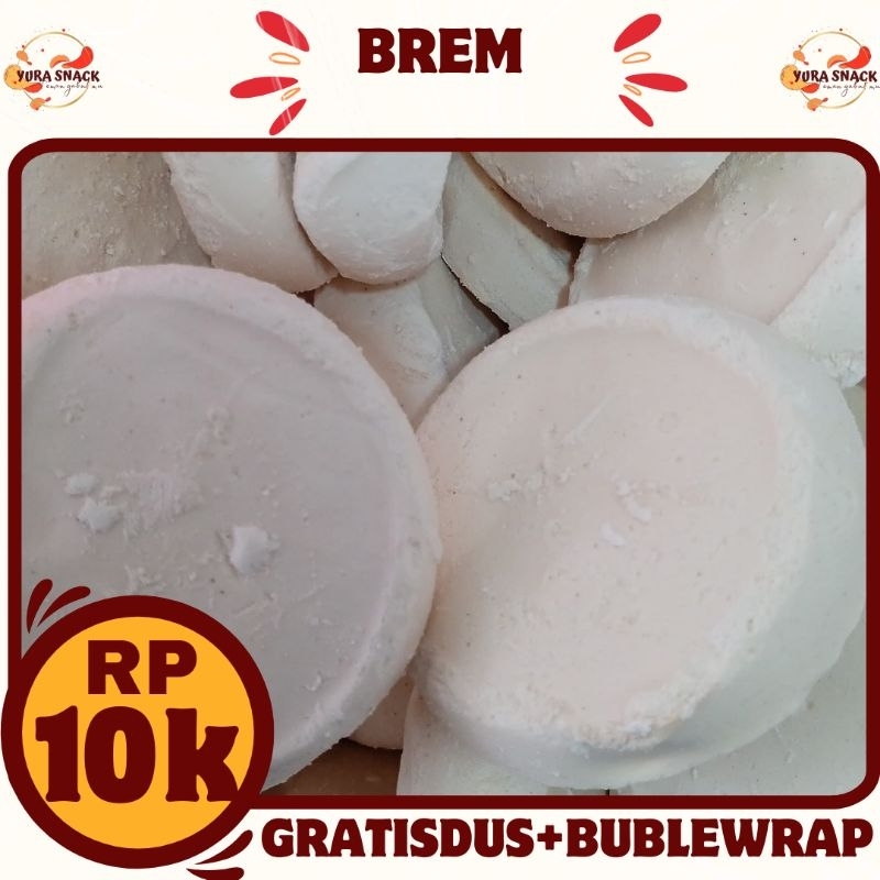 

Brem Koin Bulat / Sari Tape Ketan / snack Kiloan kemasan 250gr 500gr