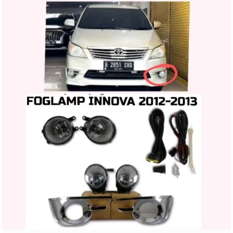 FOGLAMP GRAND INNOVA 2012-2013