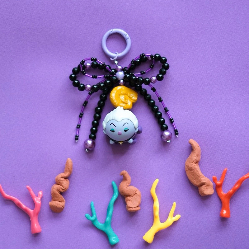 Disney Villain Ursula Bag Charm / Tumbler Charm
