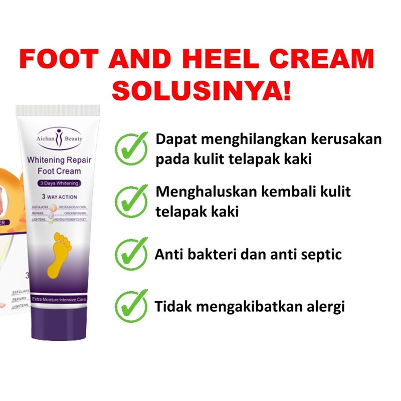 Ay00 Salep kaki pecah paling ampuh Obat kaki pecah Perawatan kaki Penghilang kapalan tangan