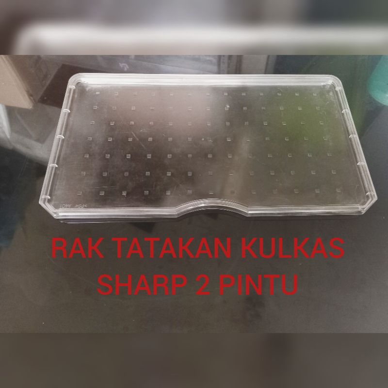 RAK TATAKAN KULKAS SHARP 2 PINTU.SECOND ORIGINAL