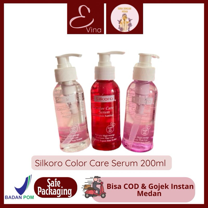 Silkoro Color Care Hair Serum (Vitamin Rambut) | Ready Bisa Gojek Instan Medan